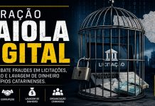 Operação “Gaiola Digital” mira suposto esquema de fraudes em licitações e corrupção em municípios de Santa Catarina